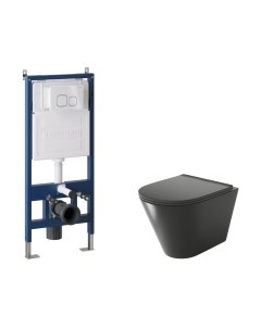 Унитаз подвесной с инсталляцией Grossman GR-4477BMS+900.K31.01.000+700.K31.02.000.000