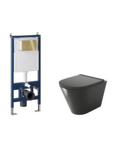 Унитаз подвесной с инсталляцией Grossman GR-4477BMS+900.K31.01.000+700.K31.02.300.300