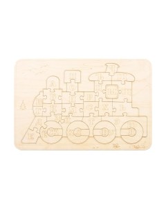 Развивающая игра Mega Toys Вкладыш Локомотив / А03018 Mega toys