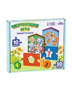Развивающая игра Лесная мастерская Умный городок / 10243334