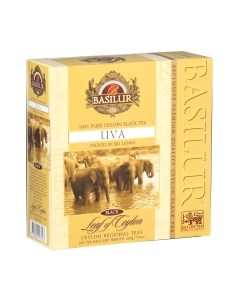 Чай пакетированный Basilur Leaf of Ceylon Uva Black