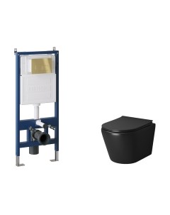 Унитаз подвесной с инсталляцией Grossman GR-4478BMS+900.K31.01.000+700.K31.02.300.300