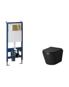 Унитаз подвесной с инсталляцией Grossman GR-4478BMS+900.K31.01.000+700.K31.01.300.300