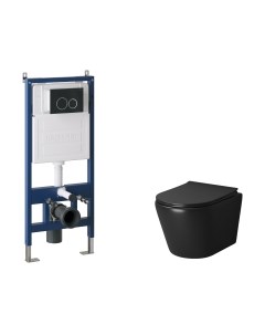 Унитаз подвесной с инсталляцией Grossman GR-4478BMS+900.K31.01.000+700.K31.01.210.210