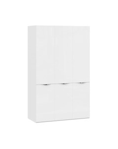 Шкаф ТриЯ Глосс с 3 дверями со стеклом СМ-319.07.431 Трия