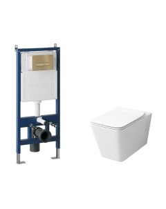 Унитаз подвесной с инсталляцией Grossman GR-4414S+900.K31.01.000+700.K31.03.310.310