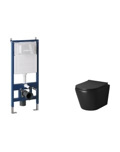 Унитаз подвесной с инсталляцией Grossman GR-4478BMS+900.K31.01.000+700.K31.03.000.000