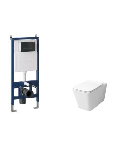 Унитаз подвесной с инсталляцией Grossman GR-4414S+900.K31.01.000+700.K31.03.210.210