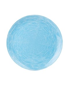 Тарелка столовая обеденная Luminarc Brush Mania Light Blue Q6011