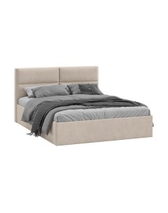 Двуспальная кровать ТриЯ Глосс универсальный тип 1 с ПМ 160x200 Трия