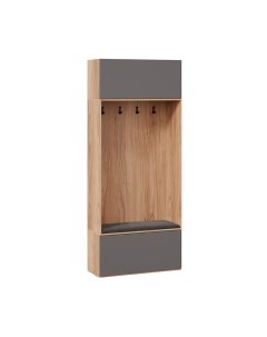 Секция в прихожую ТриЯ Порто ТД-393.08.01 с крючками Трия