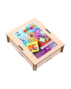 Развивающая игра Лесная мастерская Детское лото. Транспорт / 9118395