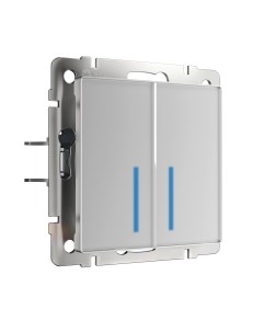 Выключатель W4520006 Сенсорный двухклавишный Werkel