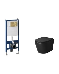 Унитаз подвесной с инсталляцией Grossman GR-4478BMS+900.K31.01.000+700.K31.03.300.300