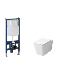 Унитаз подвесной с инсталляцией Grossman GR-4414S+900.K31.01.000+700.K31.02.000.000