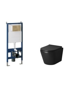 Унитаз подвесной с инсталляцией Grossman GR-4478BMS+900.K31.01.000+700.K31.03.310.310