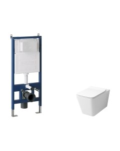 Унитаз подвесной с инсталляцией GR-4414S+900.K31.01.000+700.K31.05.01M.01M Grossman