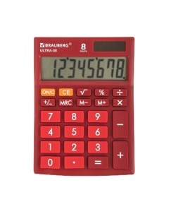 Калькулятор Brauberg Ultra-08-WR / 250510