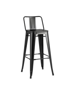 Стул барный Stool Group Tolix Wood со спинкой / YD-H765E-W LG-01 Stool group