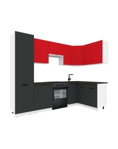 Кухонный гарнитур ВерсоМебель Эко-2 1.4x2.7 правая Версомебель