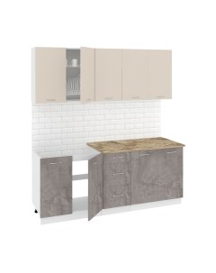 Кухонный гарнитур Кортекс-мебель Корнелия Лира 2.0м