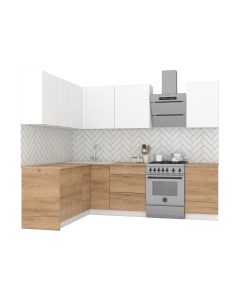 Кухонный гарнитур Интермебель Микс Топ-28 2.0x1.72м левая