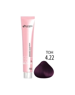 Крем-краска для волос Sergio Professional Color&Blonde 4.22 Sergio professional