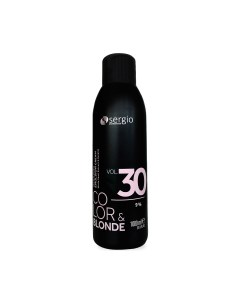 Эмульсия для окисления краски Sergio Professional Color&Blonde 30Vol. 9% Sergio professional