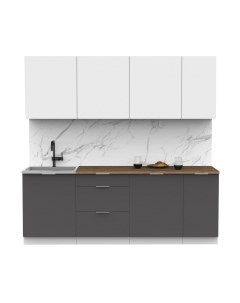 Кухонный гарнитур Интермебель Микс Топ-7 2.2м