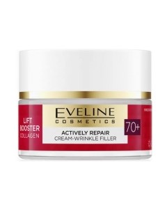 Крем для лица Eveline Cosmetics Lift Booster Collagen Активно восстанавливающий 70+ Eveline cosmetics