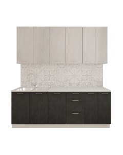 Кухонный гарнитур Артём-Мебель Эльза СН-114 без стекла МДФ 2.2м Артём-мебель