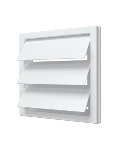 Решетка вентиляционная ERA С гравитационными жалюзи 1515К12.5Ф Эра