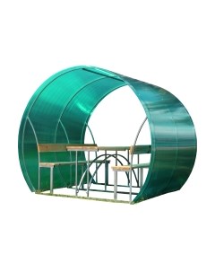 Беседка КомфортПром Пион 2м с покрытием Комфортпром