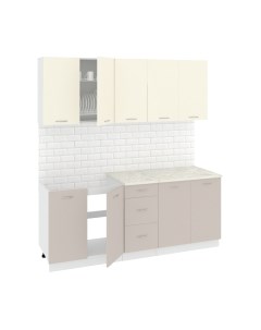 Кухонный гарнитур Кортекс-мебель Корнелия Лира 2.0м