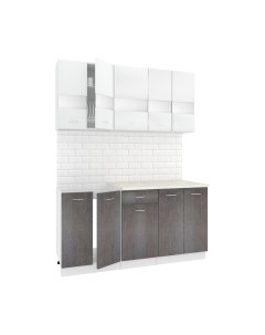 Кухонный гарнитур Кортекс-мебель Корнелия Экстра 1.6м