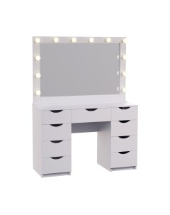 Туалетный столик с зеркалом Мир Мебели SV-65 с подсветкой Мир мебели