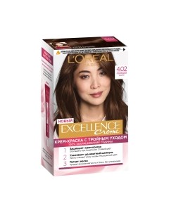 Крем-краска для волос L'Oreal Paris Color Excellence 4.02 L'oreal paris