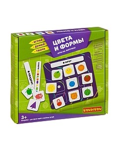 Развивающая игрушка Bondibon Игры на липучках. Цвета и формы / ВВ3961