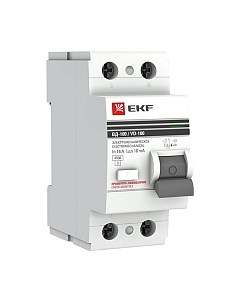 Устройство защитного отключения EKF PROxima ВД-100 2P 32А 30мА / elcb-2-32-30-em-pro Ekf