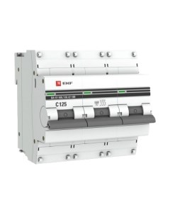 Выключатель автоматический EKF PROxima ВА 47-100 3P 125A (C) 10kA / mcb47100-3-125C-pro Ekf