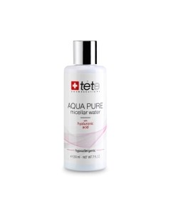 Мицеллярная вода TETe Cosmeceutical Aqua Pure Micellar Water С гиалуроновой кислотой Tete cosmeceutical