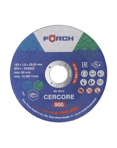 Отрезной диск Forch 125x1.0 / 5808312510