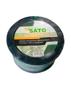 Леска для триммера Sato Techno 3LB 3.0мм x 167м