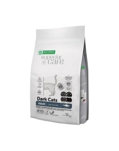 Сухой корм для кошек Nature's Protection Dark Cat Grain Free сельдь / NPSC47632 Nature's protection