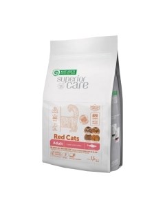 Сухой корм для кошек Nature's Protection Red Cat Grein Free Herring сельдь / NPSC47631 Nature's protection