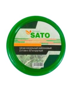 Леска для триммера Sato Techno 1LB 2.4мм x 87м