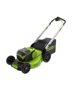 Газонокосилка аккумуляторная Greenworks GD60LM51SP самоходная, бесщеточная 60V 51см / 2514307UB