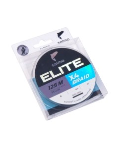 Леска плетеная Salmo Elite x4 Braid Dark Gray 125/017 / 4950-017