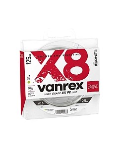 Леска плетеная Lucky John Vanrex x8 Braid Fluo Green 125/020 / LJ4118-020 Lucky john