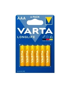 Комплект батареек Varta Longlife LR03